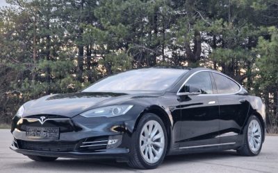 Tesla Model S85, 2014, EU Version, MCU2, Free Supercharging,120000 km