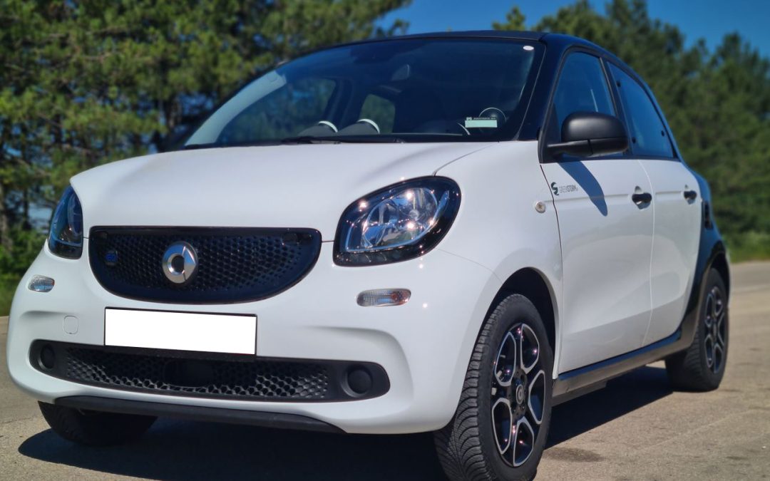 Smart For Four Electric, 2020, 14000 km, 13500 Euro