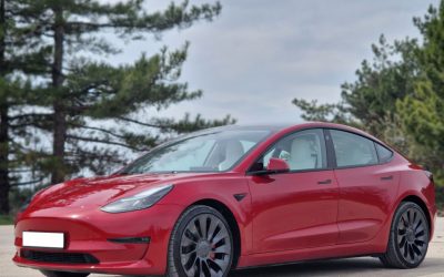 Tesla Model 3 Performance, 2022, EU Version + Full Warranty, 1500 km, Full Self Driving Computer
